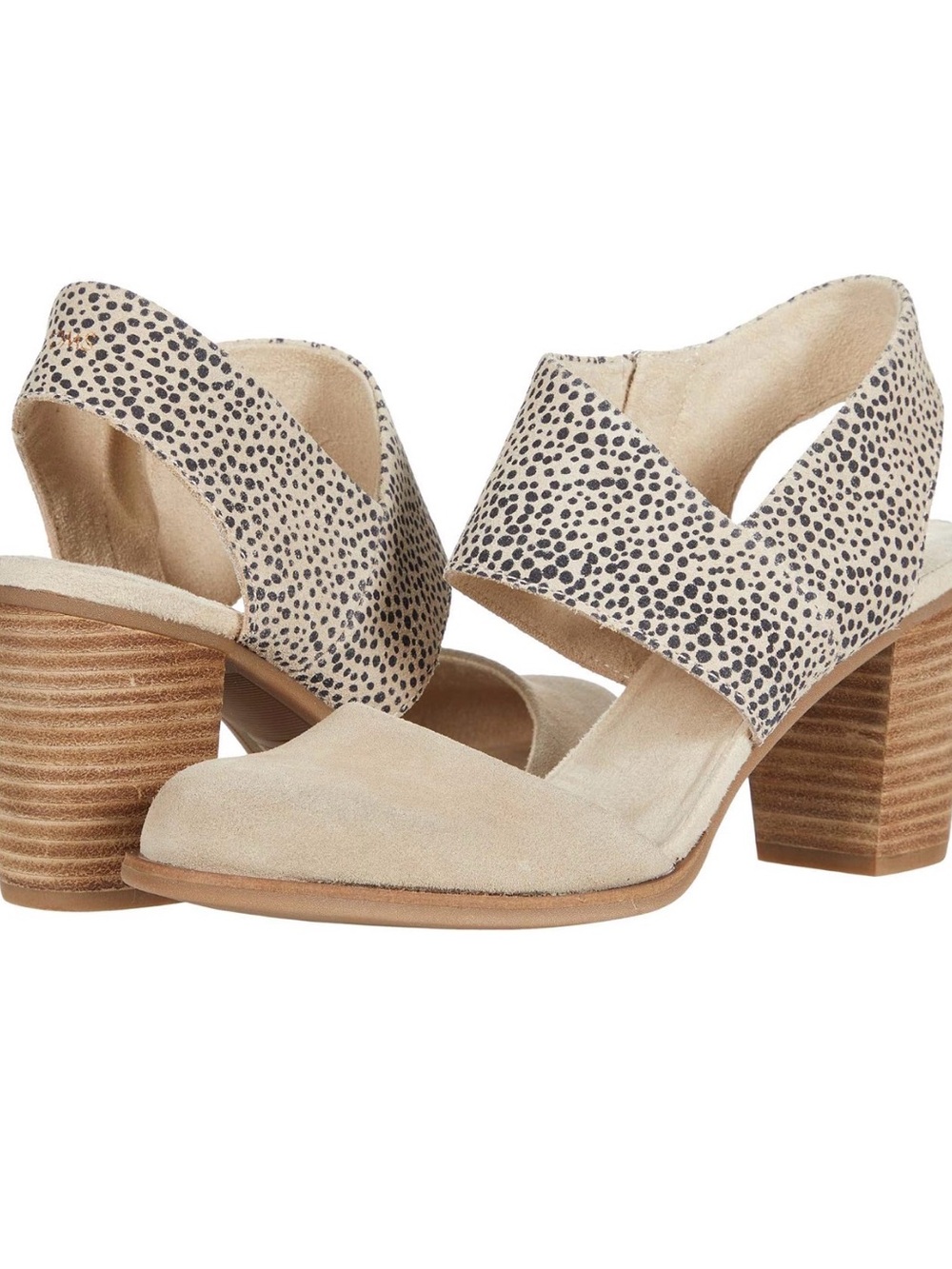 Toms Milan Nova Suede Block Heels, 7.5